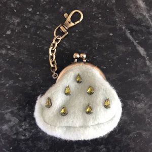 ANTHROPOLOGIE- Keychain jewelry pouch